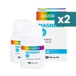 Bipacco 2x60 capsule Massigen Magnesio B6