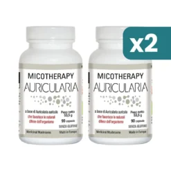 Bipacco 2x90 capsule Micotherapy Auricularia funzione antiossidante