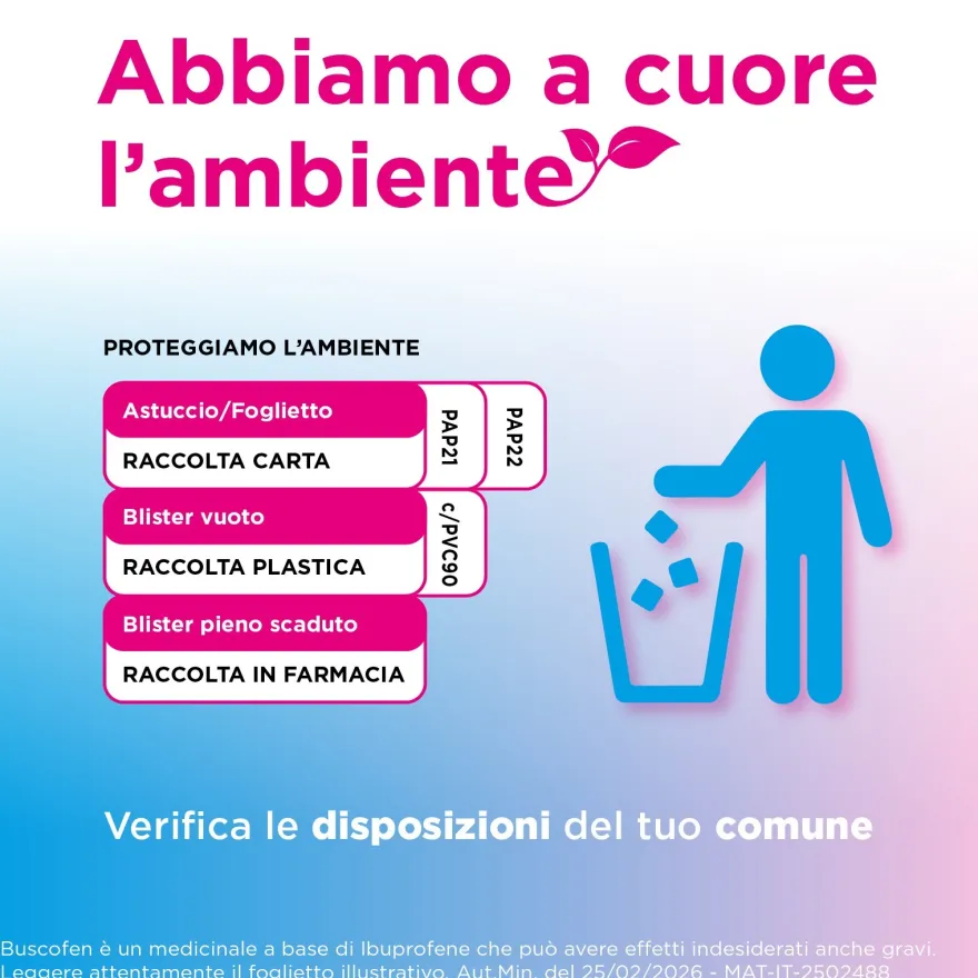 Bipacco 2x24 capsule molli Buscofen 200mg mal di testa e mal di denti