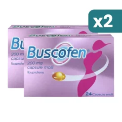 Bipacco 2x24 capsule molli Buscofen 200mg mal di testa e mal di denti