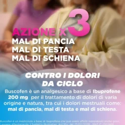 Bipacco 2x24 capsule molli Buscofen 200mg mal di testa e mal di denti