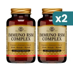 Bipacco 2x50 capsule Solgar Immuno Rsm Complex difese immunitarie