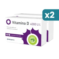 Bipacco 2x168 compresse masticabili Metagenics Vitamina D salute ossa