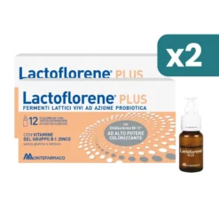 Bipacco 2x12 flanconcini Lactoflorene Plus benessere intestinale