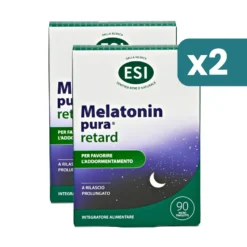 Bipacco 2x90 microtavolette Esi Melatonin Pura Retard risvegli notturni