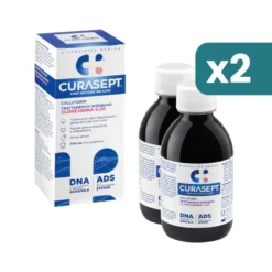 Bipacco 2x200ml Curasept Collutorio DNA Ads antibatterico