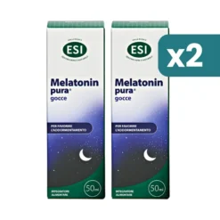 Bipacco 2x50ml Esi Melatonin Pura gocce per dormire meglio