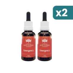 Bipacco 2x30ml gocce calmanti Australian Bush Flower Essences Emergency