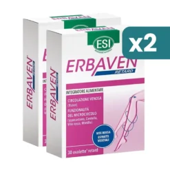Bipacco 2x30 Ovalette Esi Erbaven Retard integratore per microcircolo