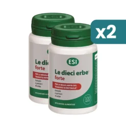 Bipacco 2x100 ovalette Esi le Dieci Erbe Forte integratore lassativo