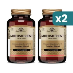 Bipacco 2x30 tavolette Solgar Multinutrient vitamine e minerali