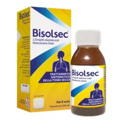 Bisolsec Sciroppo Per Tosse Secca Azione Rapida Adulti E Bambini 6+ 190ml