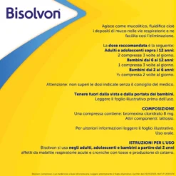 Bisolvon Compresse Per Tosse Grassa 20 Compresse