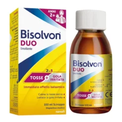 Bisolvon Duo Emolliente Sciroppo Contro Tosse E Gola Irritata 100ml