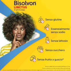 Bisolvon Linctus 8mg/5ml Sciroppo Tosse E Catarro 200ml