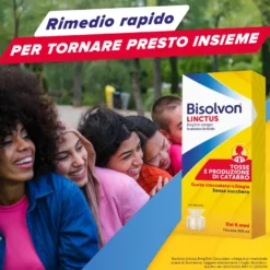 Bisolvon Linctus 8mg/5ml Sciroppo Tosse E Catarro 200ml