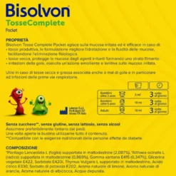 Bisolvon Tosse Complete Pocket Sciroppo Tosse Secca E Grassa Adulti E Bambini Senza Zucchero 12 Stick Pratici Monodose Da Portare Fuori Casa