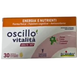 Boiron Oscillo Vitalità 50+ Integratore Energia 30 Compresse Effervescenti