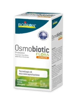 Boiron Osmobiotic Flora Junior Integratore Probiotici 12 Stick