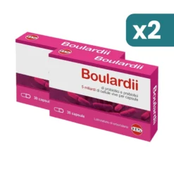 Boulardii 5 Miliardi Integratore Probiotici E Prebiotici 2 confezioni da 30 Capsule