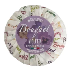 Bouquet Sapone Vegetale Violetta Detersione Pelle Normale 100g