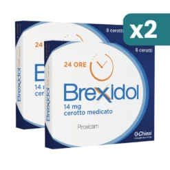 Brexidol 14mg Cerotto Medicato Bipacco 2x8 Cerotti