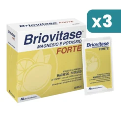 Briovitase Forte Integratore Di Magnesio E Potassio 3 confezioni da 20 Bustine