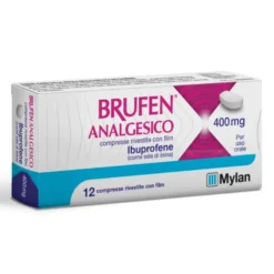 Brufen Analgesico Ibuprofene 400mg Dolore E Infiammazione 12 Compresse Rivestite