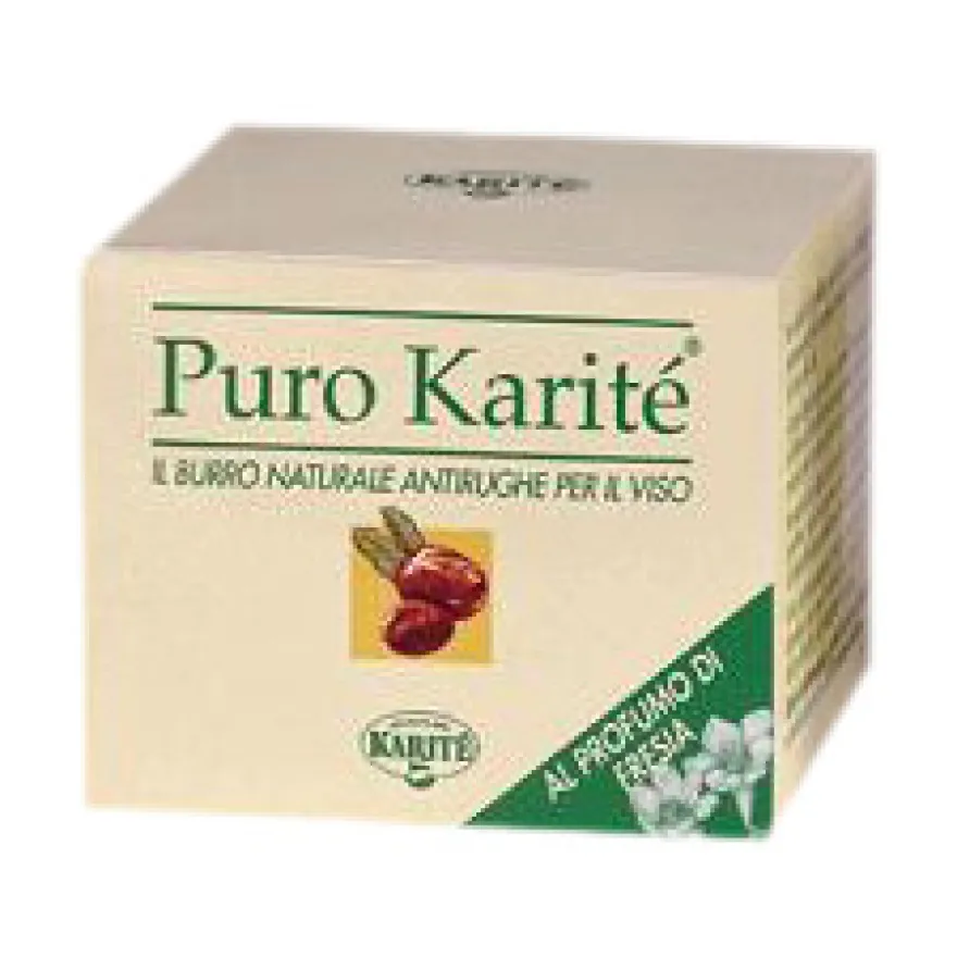 Burro Di Karitè Puro Fresia Miglioramento Elasticità Idratazione 100g 1 Pezzo
