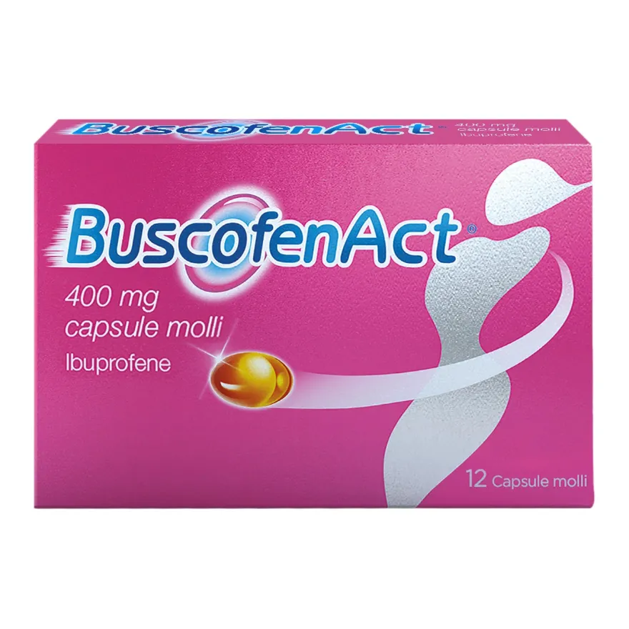 Buscofenact Ibuprofene 12 Capsule
