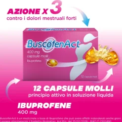 Buscofenact Ibuprofene 12 Capsule