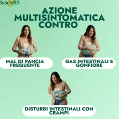 Buscoibs Sindrome Intestino Irritabile 0,2ml 48 Capsule Gastroresistenti