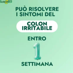 Buscoibs Sindrome Intestino Irritabile 0,2ml 48 Capsule Gastroresistenti