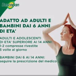 Buscopan Contro Mal Di Pancia, Dolori E Crampi Addominali 40 Compresse Rivestite