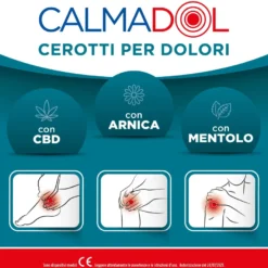 Calmadol Cerotto Dolori Muscolari E Articolari Con Effetto Calore 6 Pezzi