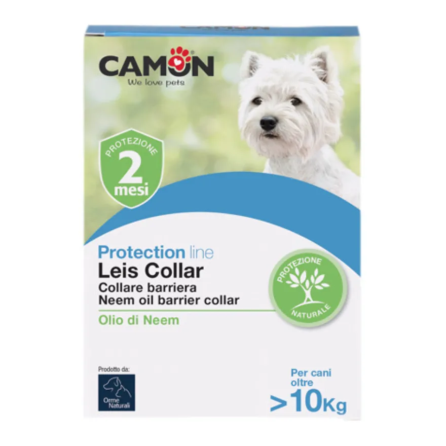 Camon Collare Barriera Olio Di Neem Collari Antiparassitari 60cm 12 Pezzi