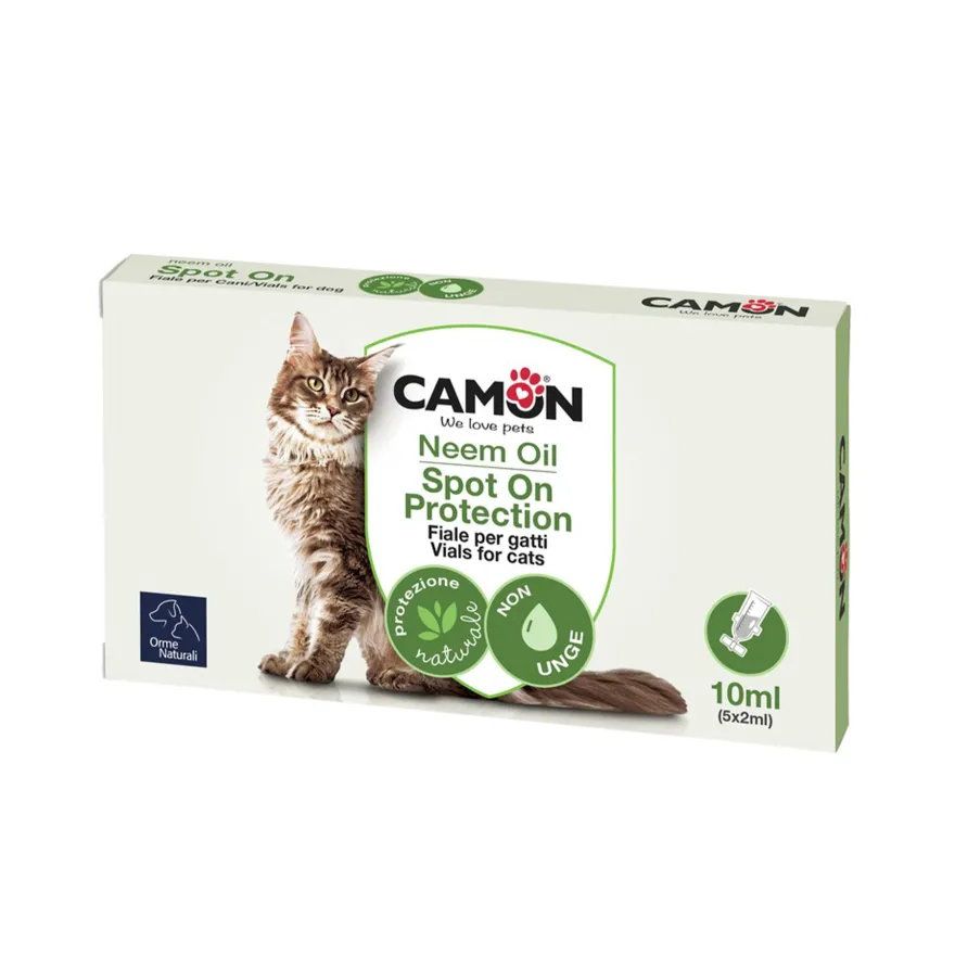 Camon Protection Spot-on Antiparassitario Fiale Gatti 5x2ml