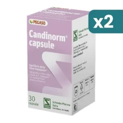 Candinorm Integratore Salute Intestinale 2 confezioni da 30 Capsule