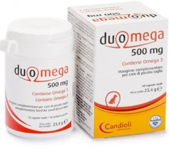 Candioli Duomega Mangime Complementare cani Piccoli 30 Capsule Molli 500mg