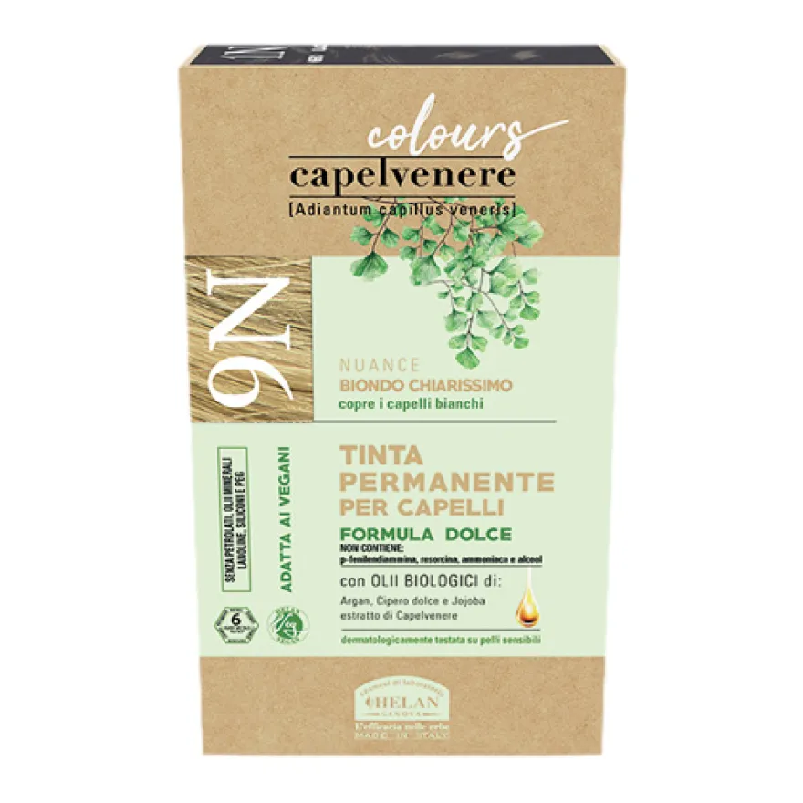 Capelvenere Tinta Capelli Biondo Chiarissimo 9n 1 Kit