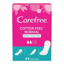Carefree Cotton Feel Normal Salvaslip 44 Pezzi