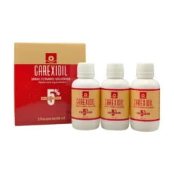 Carexidil Spray Cutaneo 5% Trattamento Alopecia Capelli 3 X 60ml