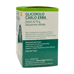 Carlo Erba Glicerolo 6,75g Trattamento Stitichezza Adulti 6 Microclismi 6 confezioni