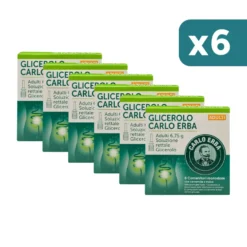 Carlo Erba Glicerolo 6,75g Trattamento Stitichezza Adulti 6 Microclismi 6 confezioni