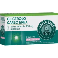 Carlo Erba Glicerolo 900mg Prima Infanzia 12 Supposte
