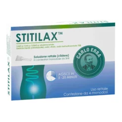 Carlo Erba Stitilax Soluzione Rettale 4 Contenitori Monodose Da 5ml