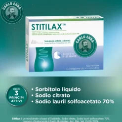 Carlo Erba Stitilax Soluzione Rettale 4 Contenitori Monodose Da 5ml