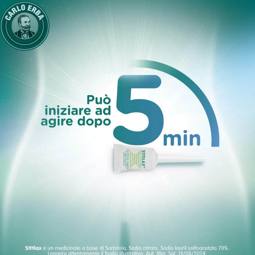 Carlo Erba Stitilax Soluzione Rettale 4 Contenitori Monodose Da 5ml