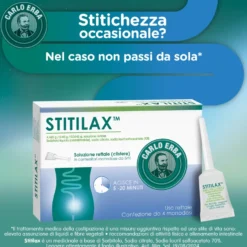 Carlo Erba Stitilax Soluzione Rettale 4 Contenitori Monodose Da 5ml