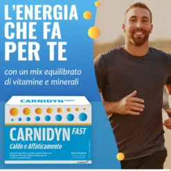 Carnidyn Fast Integratore Caldo E Affaticamento 12 Bustine
